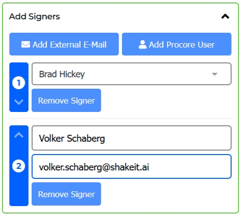 Signers